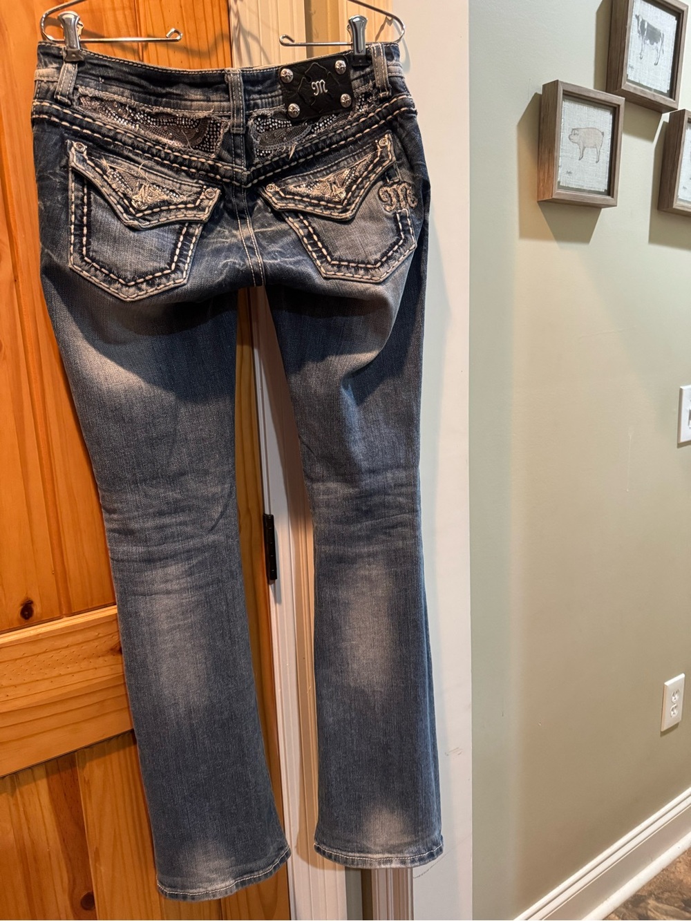 Miss Me Women's Medium Wash Straight-Leg Jeans - Picture 2 of 2
